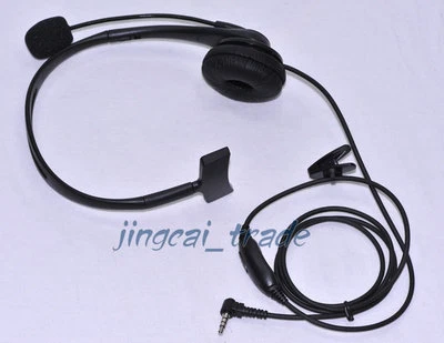 Overhead Headphone Headset for Yaesu Vertex Radio VX-160 VX-3R FT-60R w boom mic - Image 1 of 4