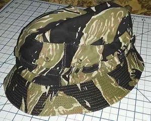 Vietnam War BOONIE HAT Camo Jungle NOS #10 Green Berets Special Forces Ops Recon - Picture 1 of 8