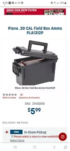 Plano Compact Shot Shell Field Ammo Box Lockable Shotgun Ammunition Storage - Picture 1 of 5