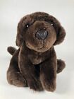 Plush Chocolate Lab Puppy Dog Brown Stuffed Animal Toy 10” 