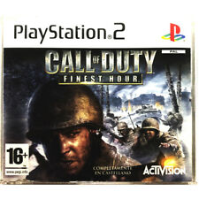 Call Of Duty Finest Hour Ps2 Promo Abierto Completo Pal