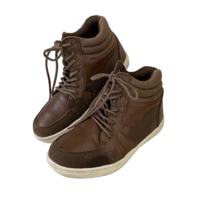 Kenneth Cole Reaction Zapatos con Cordones Tachados Botines Niños Talla 5 Foto 1 de 4