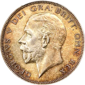 1935 Great Britain 1/2 Crown, PCGS MS 63 - Picture 1 of 4