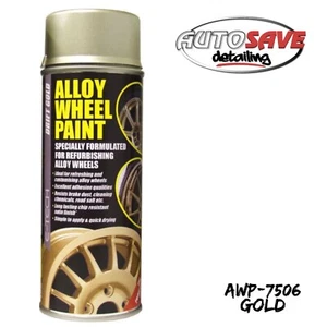 Pintura en aerosol para llantas de aleación de coche E-Tech Professional DORADO  - Imagen 1 de 1