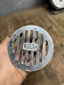 Vintage Old Bathroom Bathtub Tub Shower Sink Drain Cover Stainless Steel Fiat - Picture 1 of 6