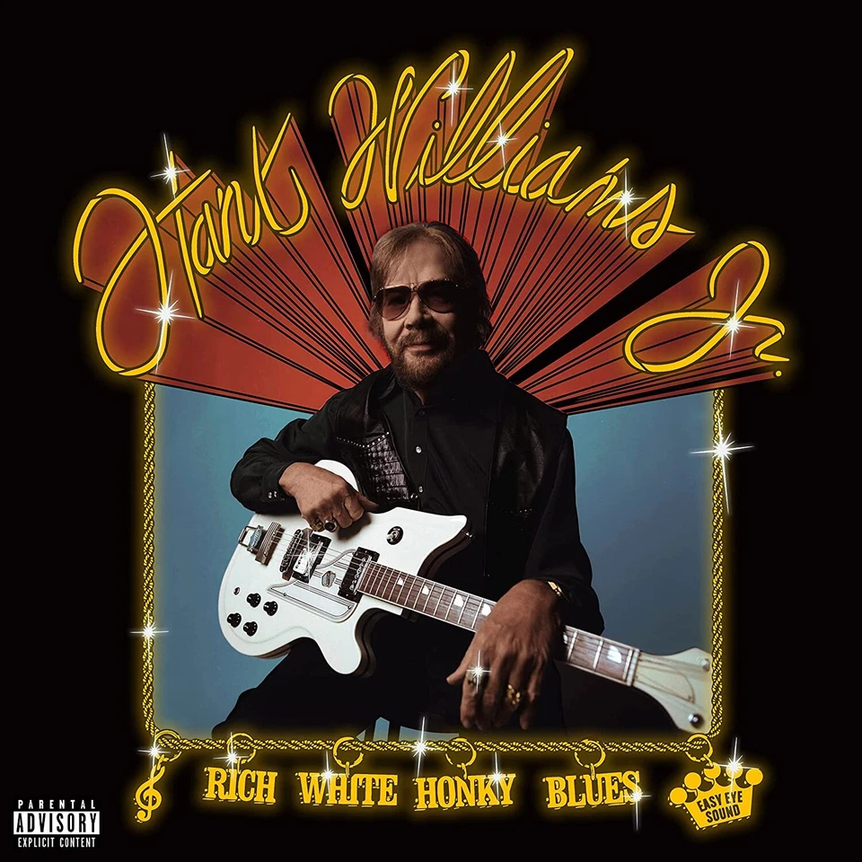 Hank Williams Jr. - Rich White Honky Blues (2022) LP Vinyl Pre Order - Image 1 of 1