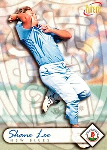1996 1997 NSW BLUES Cricket Card SHANE LEE BBL - Bild 1 von 2