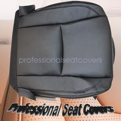 04-09 PARA Lexus Rx330 4 puertas delantero pasajero parte inferior cuero cubierta de asiento NEGRA Foto 1 de 4