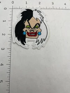 Disney Villain Cruella Evil Queen Maleficent Bügelbild Patch #569 101 Dalmatiner - Bild 1 von 1