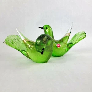 Murano Italian Art Glass Birds - Picture 1 of 7