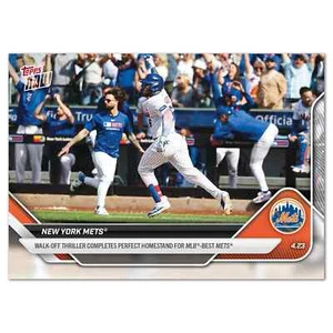 2025 MLB Topps Now #99 New York Mets Complete Perfect Homestand - Presale - Picture 1 of 1