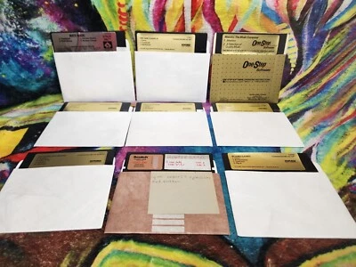 Lot of 9 Floppy Computer Disk 5.25 For Commodore 64, 128, Etc. Immensely Rare - Image 1 of 4