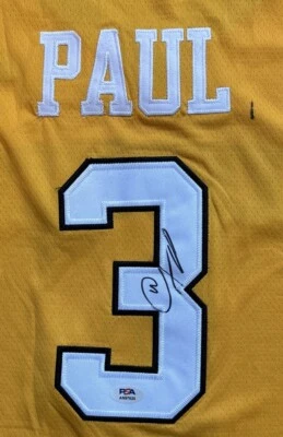 Chris Paul Signed Autographed Wake Forest Demon Deacons Jersey PSA/DNA COA — 第 1/4 张图片