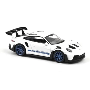 PORSCHE 911 GT3 RS 2022 WHITE w/BLUE - NOREV - 1:43 SCALE MODEL - Picture 1 of 2