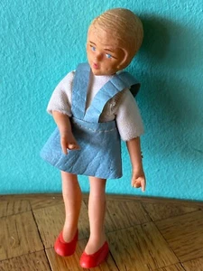 Mädchen Kind Schleich Biegepuppe Puppenhaus Puppenstube 1:12 dollhouse doll - Bild 1 von 4