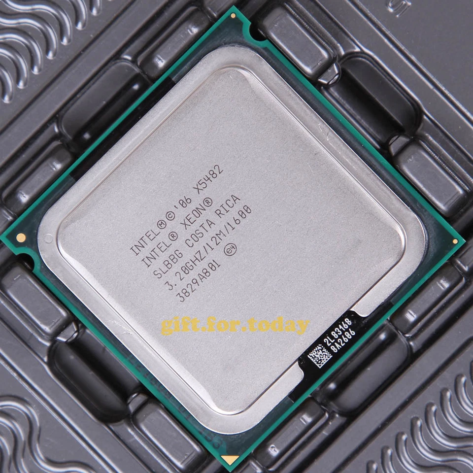 Original Intel Xeon X5482 3.2 GHz SLBBG LGA 771 socket Processor CPU - Image 1 of 1
