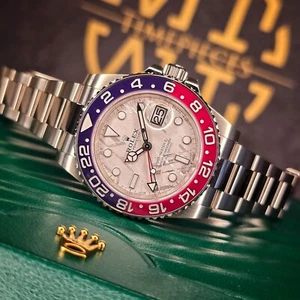 MINT ROLEX GMT-MASTER II 126719BLRO 40MM METEORITE PEPSI 18K WHITE GOLD B&P - Picture 1 of 17