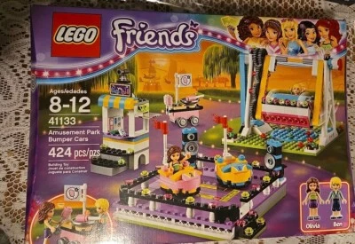 41133 AMUSEMENT PARK BUMPER CARS lego FRIENDS set NEW legos freinds Olivia Ben - Image 1 of 4