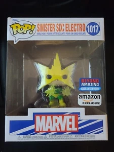 Funko Pop Deluxe Marvel Sinister Six Electro #1017 Amazon Exclusive BRAND NEW - Picture 1 of 6