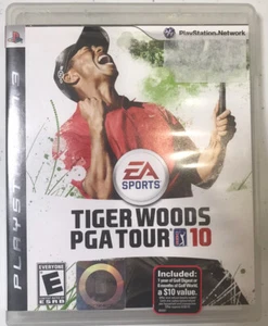 Tiger Woods PGA Tour 10 (Sony PlayStation 3 2009) PS3 GIOCO COMPLETO GOLF MASTERS - Foto 1 di 3