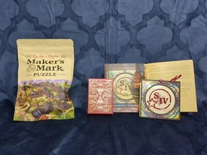 Makers Mark - Ambassador Program Items - Puzzle, Ornament, Playing Cards - New - Picture 1 of 7