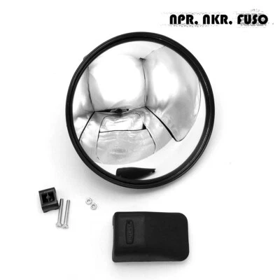 8" Universal Under Side Mirror For Hino Isuzu Toyota NPR Fuso ELF 1990 - 2019 - Image 1 of 4