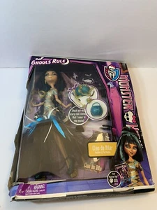 NUEVA Muñeca Monster High Ghouls Rule Cleo De Nile 2012 Mattel Rara Difícil de Encontrar - Caja Dañada - Imagen 1 de 7