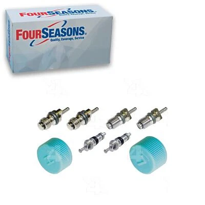 4 Seasons A/C System Valve Core and Cap Kit For 2007-2010 Hyundai Entourage - Image 1 of 3