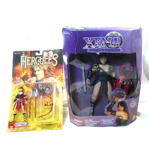 XENA Warrior Princess Deluxe 10" Action Figure Xena 2 Hercules toy biz NIB - Picture 1 of 8