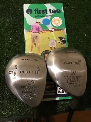 Adams Ladies Tight Lies VMI Air Assault 3-5 Woods Set Graphite - Image 1 of 4