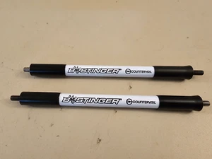 2 Beestinger Premier+ 10 Inch Stabilizers w/ Countervail....White...10"...V-Bars - Imagen 1 de 6