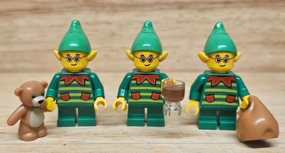LEGO BAM Christmas Elf Minifigures x3 Elves - BAM 2025 - BRAND NEW & Exclusive - Image 1 of 3