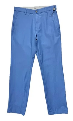 Ralph Lauren LRL Flat Front Chino Pants Men’s 30x30 Altered To 30x29 Blue  New - Image 1 of 4
