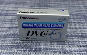 New Panasonic DVC Digital Video Head Cleaner Tape Cassette Mini DV Dry Type - Picture 1 of 6
