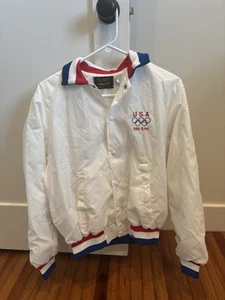 Vintage 1988 Olympic Team Jacket USA Seoul Olympics Women’s 44-L-46 - Picture 1 of 5