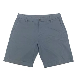 Lululemon Commission Shorts Herren 36 hellblau klassisch Mesh Reißverschlusstaschen M7AUES - Bild 1 von 11