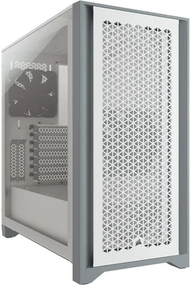 Corsair 4000D Airflow CC-9011201-WW White Steel Tempered Glass ATX MID TOWER - Image 1 of 4
