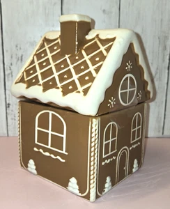 2025 Target Bullseye Keramik Lebkuchenhaus Weihnachten Keksdose Behälter - Bild 1 von 7