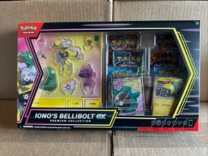 Pokemon TCG: Iono’s Bellibolt ex PremiumCollection-Brand New-In Hand USA SELLER - Picture 1 of 3