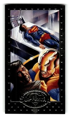 1994 Superman The Man of Steel Platinum Trading Card #71 The Cadmus Conspiracy! - Image 1 of 4