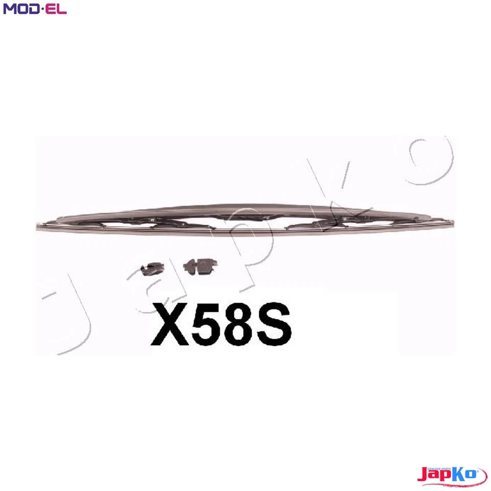 WIPER BLADE SJX58S FOR FIAT 176B3.000/B7.000/A3.000/A5.000 1.7L 176B9.000 1.2L - Image 1 of 4