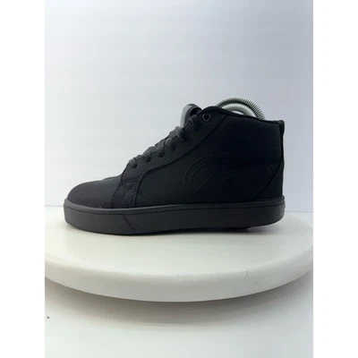 Zapatos de Skate Heelys Racer 20 Mid Talla 5 Juveniles Negros Lona Niños Tenis Ruedas Foto 1 de 4
