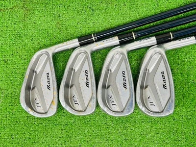 Mizuno Jpx E500 Iron Set 5-9+PW+FW+SW RH Jpx HT DFR Mid SR Flex Graphite EL713 - Image 1 of 4