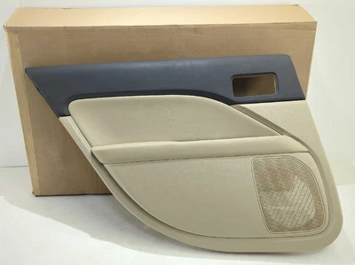 Nuevo panel de moldura de puerta trasera genuino Ford LH cuero 2010-2012 Fusion bronceado camel OEM  Foto 1 de 4