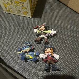 Disney Parks Pirates of the Caribbean Mickey, Minnie, Stitch  - Picture 1 of 3