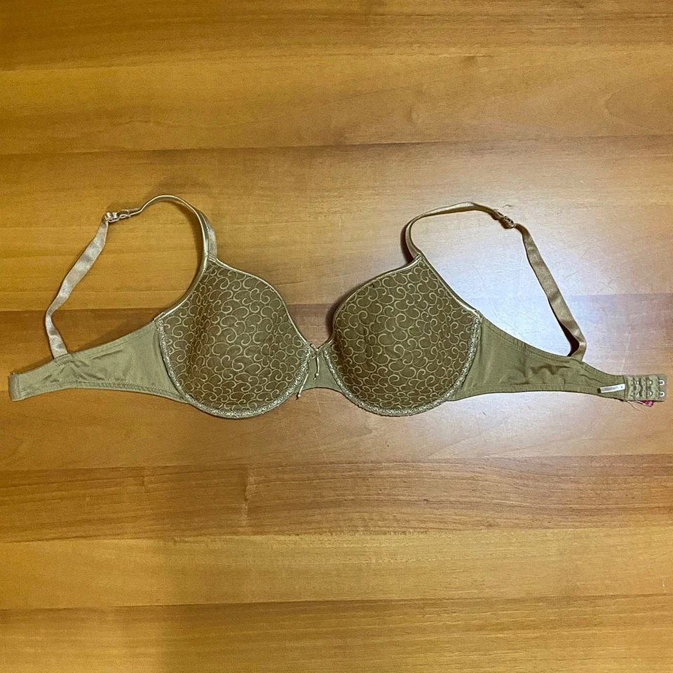 Triumph Reggiseno Oro 85D Classico Elegante Made in Italy Retro Vintage - Imagen 1 de 4