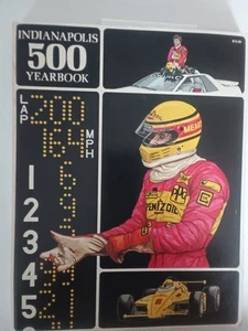 1984 Indianapolis 500 Yearbook - Rick Mears on Cover. Indy Fiero pace car inside - Picture 1 of 5