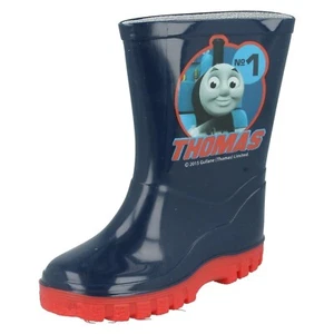 Boys W204C By Spot On Pull On Character Wellington Boots Retail Price £5.99 - Picture 1 of 10