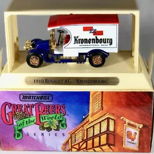 Matchbox Models Of Yesteryear 1910 Renault AG Kronenbourg Int'l Beer YGB07 - Picture 1 of 12