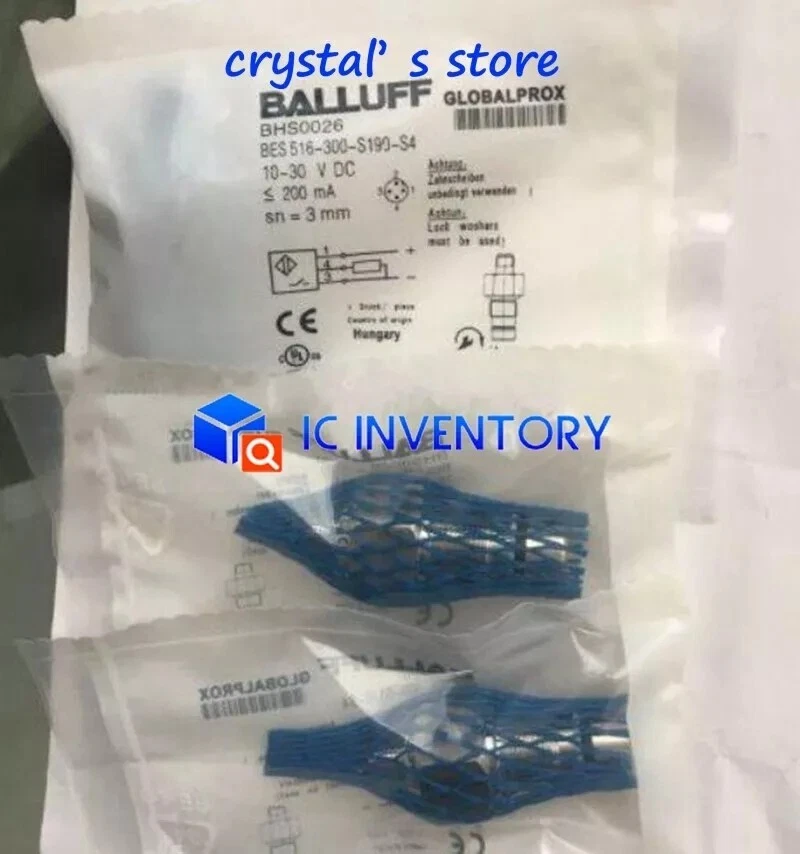 1pcs Brand New BALLUFF sensors BES-516-300-S190-S4 - Image 1 of 1